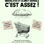 24 février, à Montréal – Appel à l’action : Inégalités et climat déréglé, c’est assez!